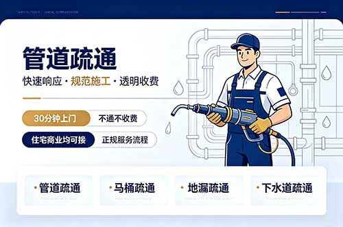 南京管道疏通